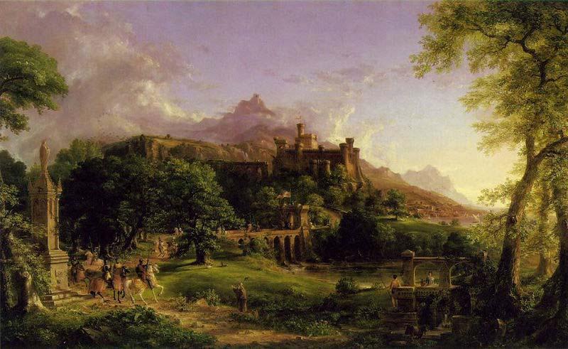 Thomas Cole The Departure